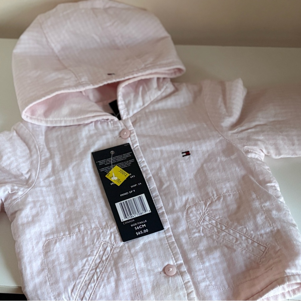 Pink Hooded Jacket